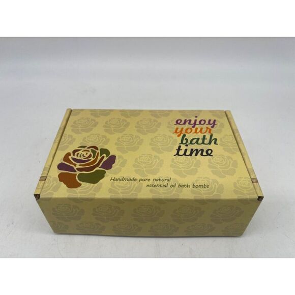 Enjoy Your Bath Time Set Of Six Bath Bombs - Picture 1 of 5